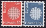 Elvetia 1970 - cat.nr.855-6 neuzat,perfecta stare