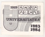 Bnk dv calendar Universitatea Cluj 1983-1984