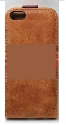 Toc piele FlipCase DELUXE Slim Brown HTC Desire 500 foto