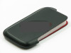 Toc piele lateral Slim Up compatibil Samsung S5620, Negru, Alt model telefon Samsung