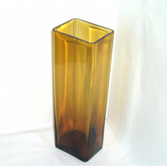 Vaza cristal topaz mould-blown - Aquarium - design Paul Kedelv, Reijmyre Suedia foto