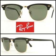 Ochelari de soare Ray Ban RB 3016 W0366 Clubmaster Club master foto