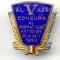 INSIGNA RPR AL V LEA CONCURS AL FORMATIILOR ARTISTICE DE LA SATE 1959