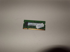 Memorie RAM laptop SODIMM DDR2 512MB Samsung ( DDR 2 512 MB notebook ) (222) foto