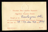 1957 Invitatie la Lucrarile sesiunii Marii Adunari Nationale a RPR