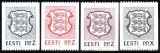 Estonia 1992 - cat.nr.206-9 neuzat,perfecta stare