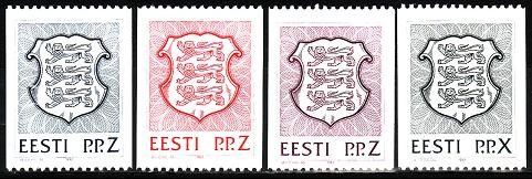 Estonia 1992 - cat.nr.206-9 neuzat,perfecta stare