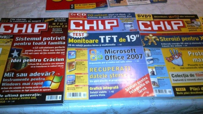 REVISTE CHIP 2006 - 2009