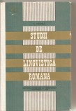 (C5853) STUDII DE LINGVISTICA ROMANA DE D. MACREA, EDP, 1970