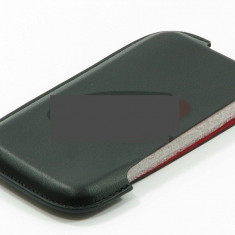 Toc piele lateral Slim Up compatibil HTC Wildfire