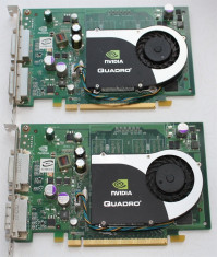 Placa video 256Mb Nvidia Quadro FX370 256Mb DDR2 64bit - Garantie 1 luna foto