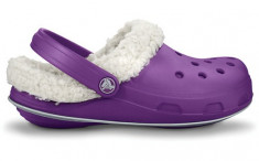 CROCS model -CROCS TONE Lined Clog , culoare dahlia/silver W7 (37) foto