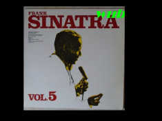 Frank Sinatra vol. 5 disc vinil vinyl JOKER Italy 1974 SM 3634 impecabil! foto