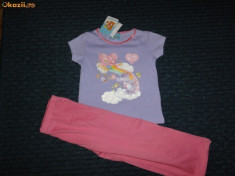 Noi! Pijama f draguta, Care Bears, fetite 5-6 ani/ 116 cm foto