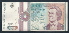 ROMANIA 1000 1.000 LEI 1991 [1] XF+ foto