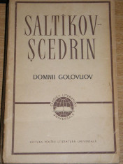 CLUV - DOMNII GOLOVLIOV - SALTIKOV SCEDRIN - EDITATA IN 1963 foto