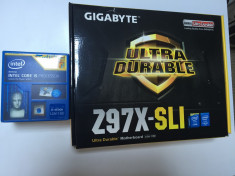 KIT LGA 1150 Intel Haswell Quad Core I5 4690K 3.5 Ghz/3.9 Ghz Turbo + Cooler Intel + Gigabyte Z97X-SLI+SSD 256GB M2 !!!! foto