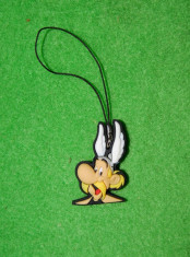 Breloc Asterix, cauciuc, film desene animate, 2007, 4cm foto