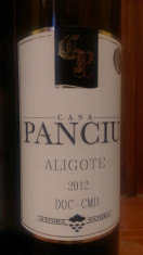 ALIGOTE sec EDITIE RARA 6600 sticle , productie 2012 CASA PANCIU DOC-CMD foto