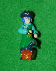 Figurina jucarie, surpriza din ou Kinder Surprise, pirat, Monsters &amp;amp; Pirates (2008), plastic, 5.5 cm, colectie, decor foto