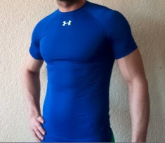 Tricou Under Armour Echipament Fitness Gantere Adidasi Tenisi Trening Nike Puma Adidas foto