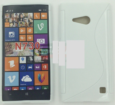 Toc silicon S-Case Nokia Lumia 730 Dual SIM foto