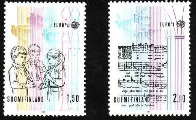 Finlanda 1985 - cat.nr.932-3 neuzat,perfecta stare foto