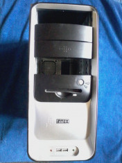 Carcasa pc atx INTEX cu conectori usb si audio pe fata foto
