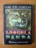 j Vasile Popa Homiceanu - Imposibila panda