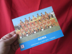 Poza Roma 1989, poza echipa Roma cupa Uefa 88-89 foto