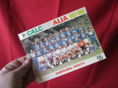 Poza Sampdoria 1990-1991 , poza echipei Sampdoria Il Calcio foto