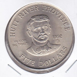 Bnk mnd Hutt River Province 5 $ 1992 - Albert Spalding, Australia si Oceania