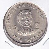 bnk mnd Hutt River Province 5 $ 1992 - Albert Spalding