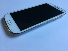 Samsung Galaxy S3 i9300 White Alb IN Stare Buna Neverlocked ! foto