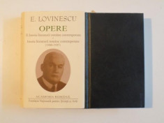 ISTORIA LITERATURII ROMANE CONTEMPORANE OPERE ,ISTORIA LITERATURII CONTEMPORANE , 2 VOL de LOVINESCU 2015 foto