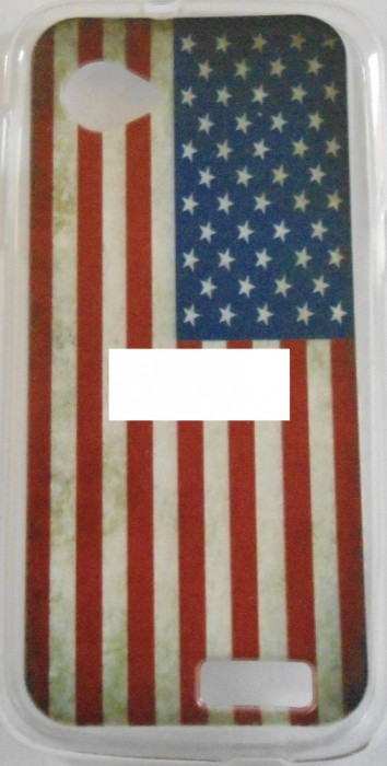 Toc silicon Jelly Case AMERICAN FLAG Allview P5 Qmax