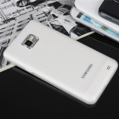 Husa silicon soft transparenta Samsung Galaxy S2 + folie protectie cadou