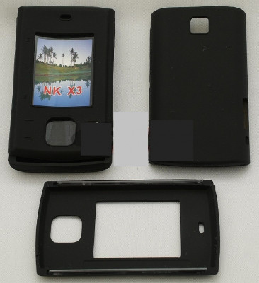 Toc silicon Nokia X3 foto