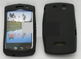 Toc silicon BlackBerry 9500, Negru, Alt model telefon Blackberry