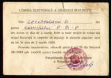 1958 Imputernicire electorala Frontul Democratiei Populare FDP alegeri Bucuresti