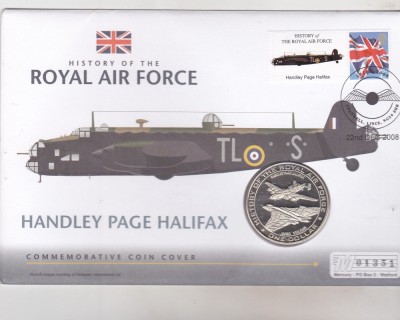 bnk mnd Nauru 1 $ 2007 FDC - Istoria aviatiei RAF foto