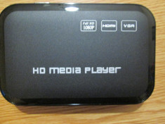 HDD MEDIA PLAYER 3D 1080P Media player Full HD HDMI H.264 MPEG Real WMV MKV DivX VGA Out media player H.264 media player hdd 3d.LIVRARE IMEDIATA! foto