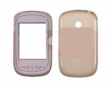 Toc plastic siliconat LG Cookie Style T310, Transparent, Alt model telefon LG