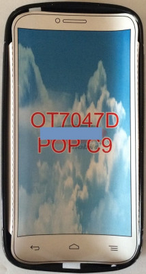 Toc silicon S-Case Alcatel Pop C9 foto