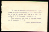 1957 Invitatie Adunare festiva de Ziua Marinei - Ministerul Fortelor Armate