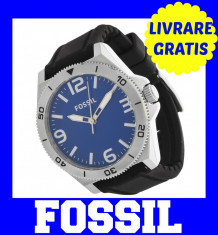 CEAS FOSSIL BQ1170 subacvatic barbat nou original curea bratara PRET MAGAZIN 99? foto