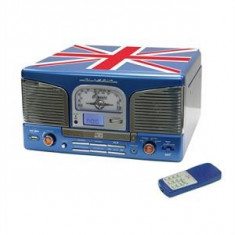 INOVALLEY Retro03N-UK echipament stereo CD USB AM/FM foto