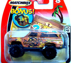 MATCHBOX-REGULAR-SCARA 1/64-CHEVY BLAZER -++2999 LICITATII !! foto