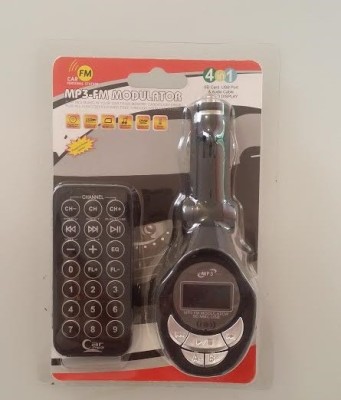 Modulator FM mp3 4 in 1auto cu telecomanda foto