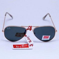 Ochelari De Soare Ray Ban Aviator +Cadou Saculet Si Laveta foto